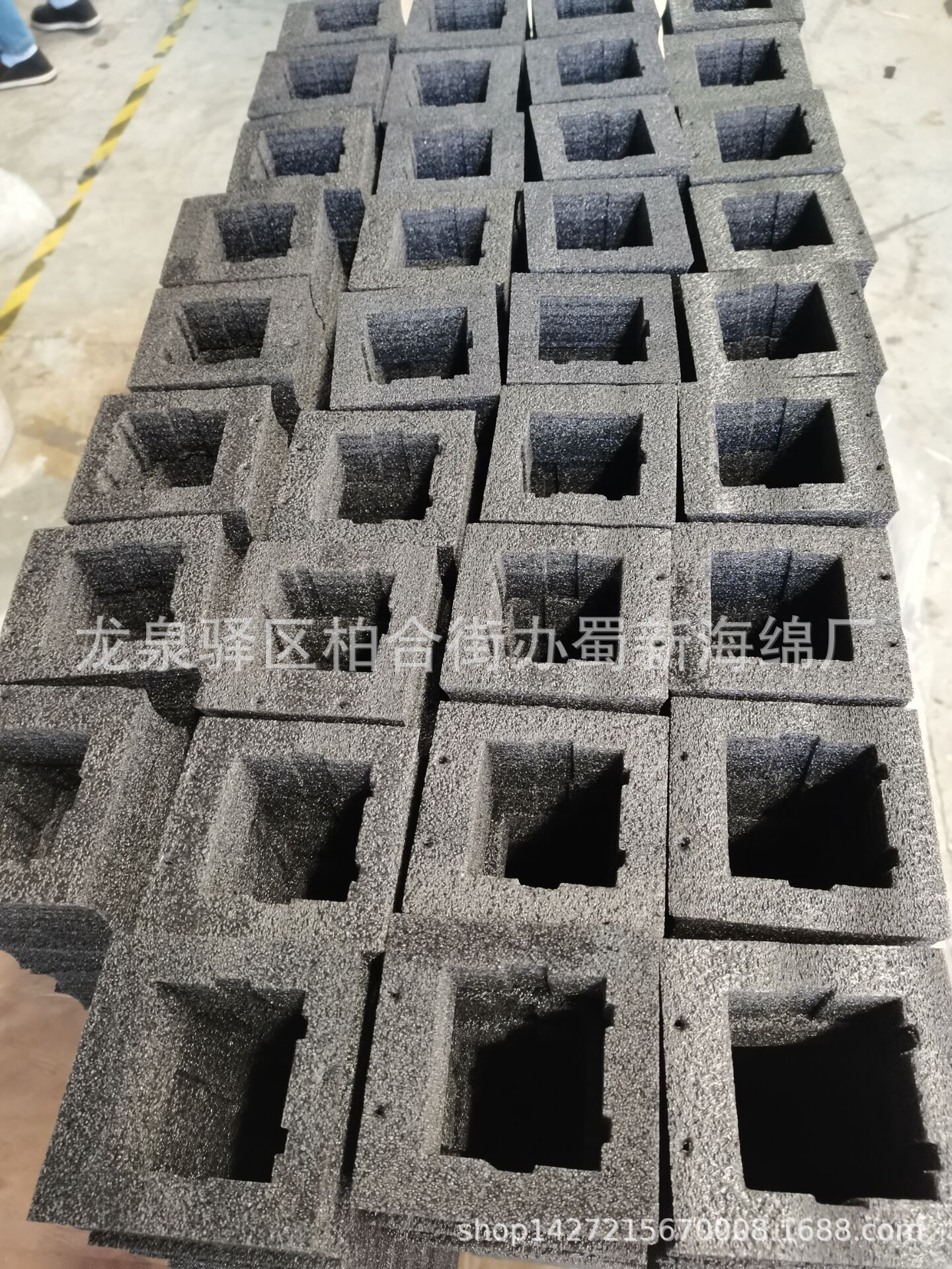 厂家直销黑色珍珠棉成型异形包装泡沫/零部件黑色珍珠棉包装