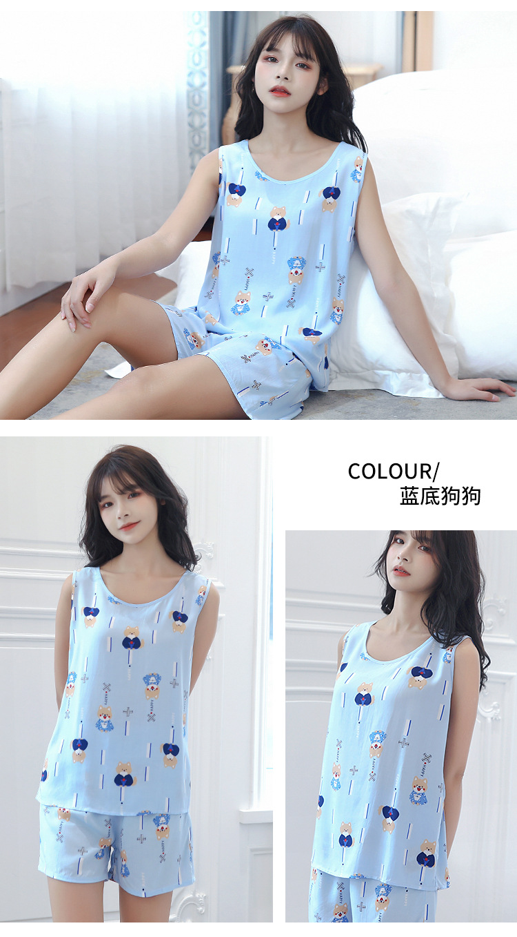 无袖棉绸套装续_09