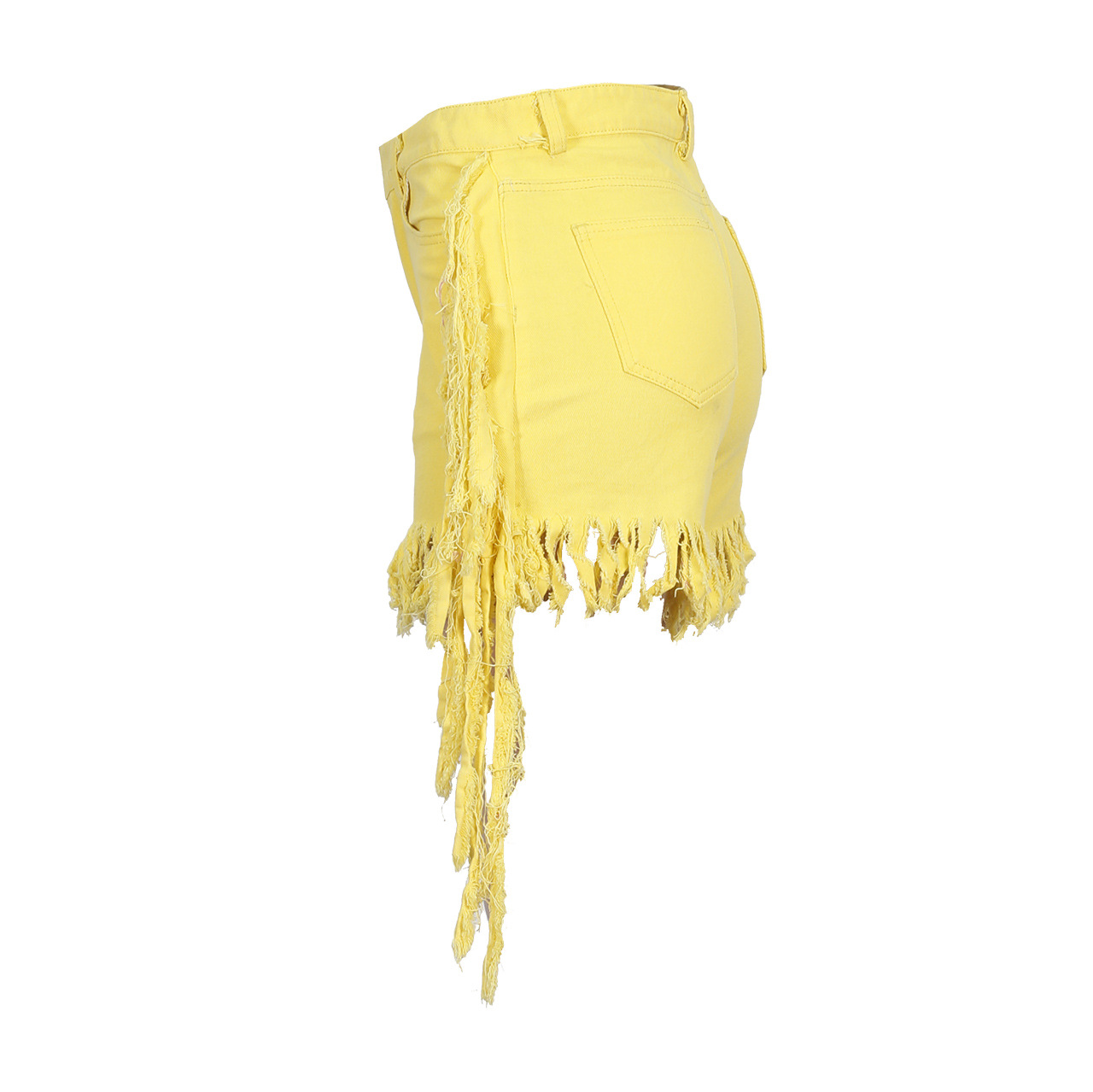 Women Clothing  Women Clothing Tasseled Jeans  Women Clothing (Pants Only) in Shorts