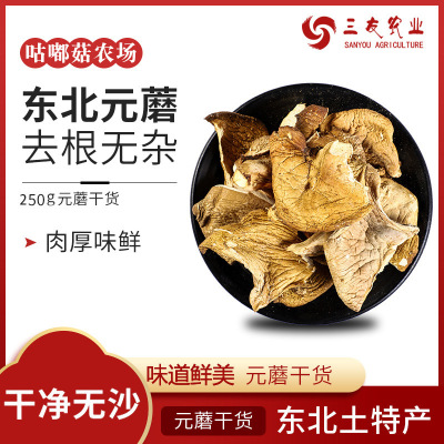 元蘑散装250g东北特产食用菌干货蘑菇小鸡炖蘑菇非500g免邮批发