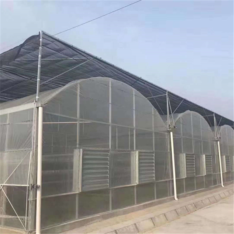 西瓜大棚管 热镀锌连栋温室大棚 连栋西瓜花卉养殖温室连栋大棚管