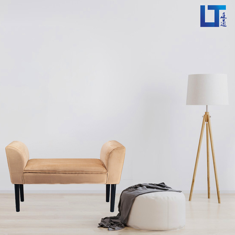 厂家直销欧式休闲轻奢长凳客厅沙发凳创意卧室小贵妃时尚床尾凳