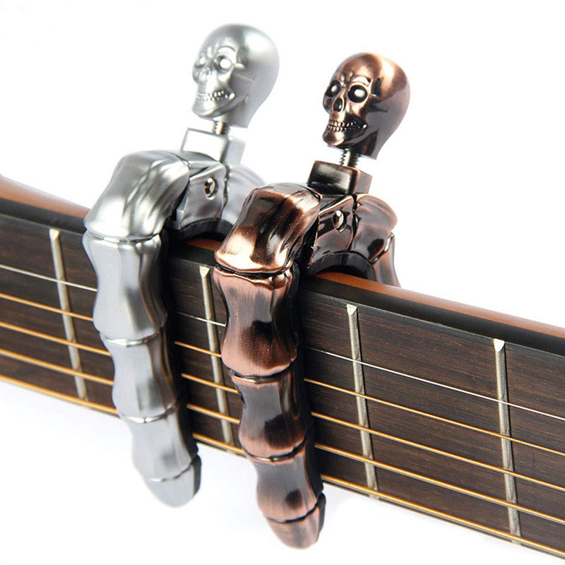 [Capo] Ghost dedo Capo folk/guitarra clásica/Ukelele guitarra universal Accesorios de instrumentos musicales