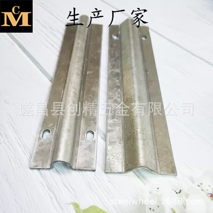 热镀锌V型U型地轨 R8 D16导轨U16 V20滑轨