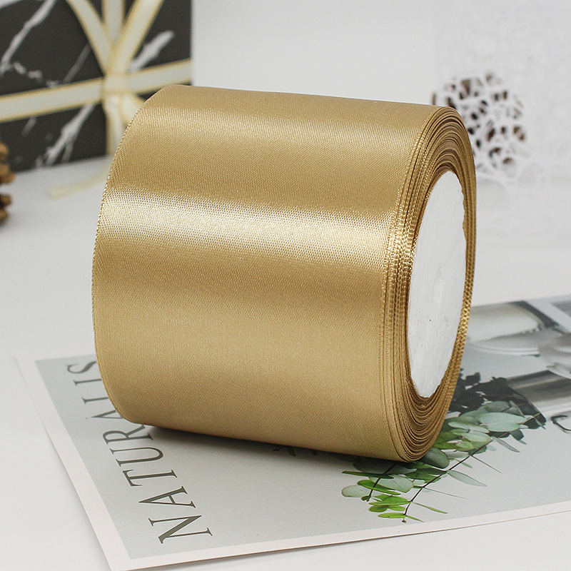 Fábrica al por mayor 7,5 cm cinta boda decoración regalo embalaje silla espalda cinta al por mayor