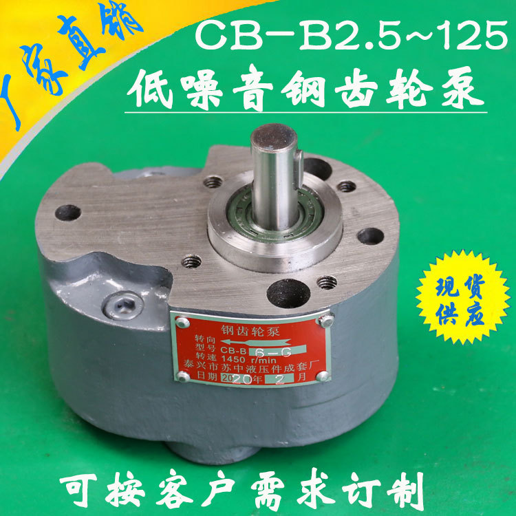 精品推荐CB-B16 CB-B25钢齿齿轮泵 机床润滑泵液压泵 小型齿轮泵