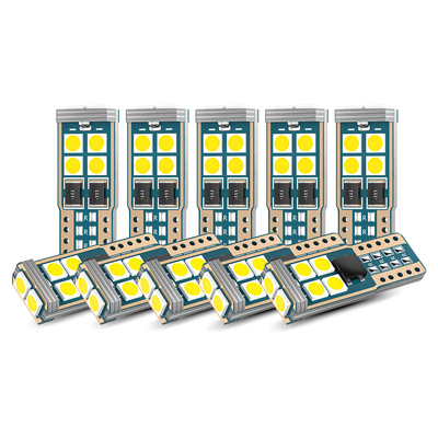 DXZ 汽車LED小燈 T10示寬燈 3030 10SMD示寬燈 canbus w5w牌照燈