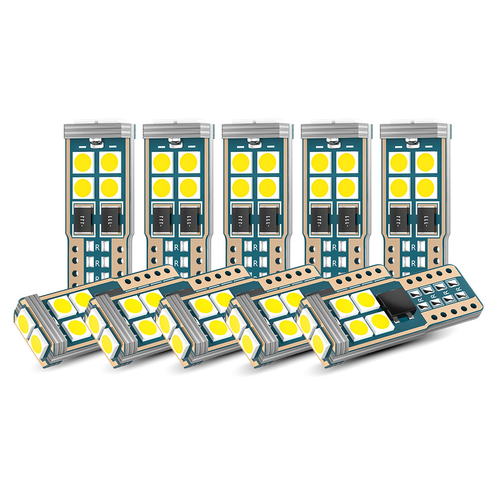 DXZ 汽車LED小燈 T10示寬燈 3030 10SMD示寬燈 canbus w5w牌照燈