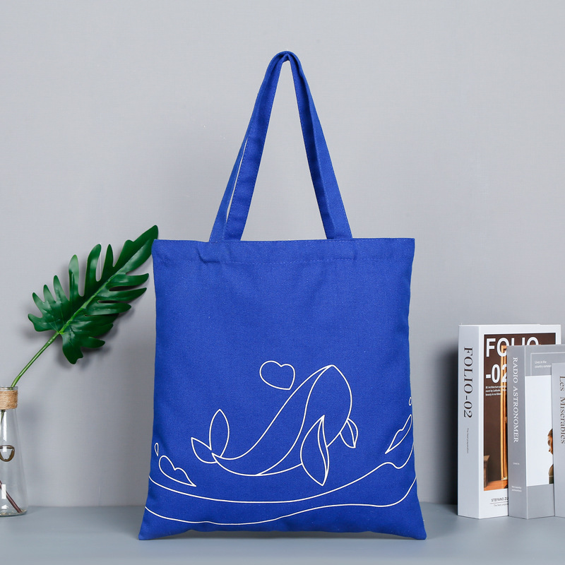 时尚彩色帆布袋 厂家购物袋定做 可定制 可印logo 当天发货