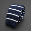 Knitted tie for leisure, Korean style