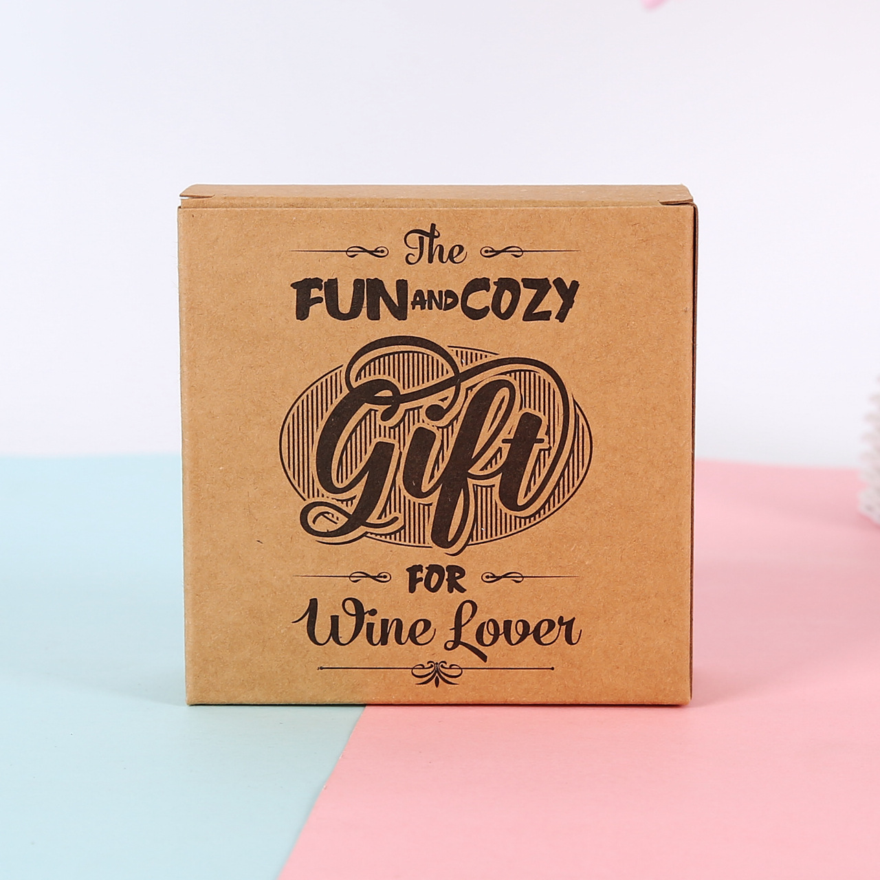 厂家定做纸盒 牛皮纸红酒盒葡萄酒礼品盒红酒包装盒定制logo