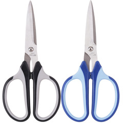 Powerful 6001 6035 scissors Office life home use stainless steel paper cutting scissors rubber handle craft scissors