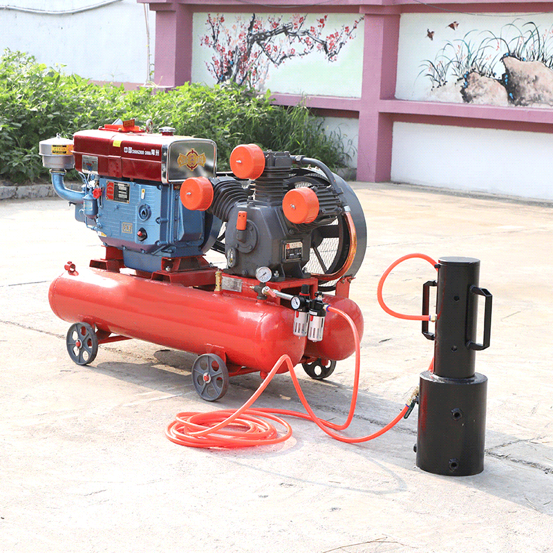 便携式植桩机 防汛抗洪抢险打桩机 小型打桩机 便携式打桩机钻机