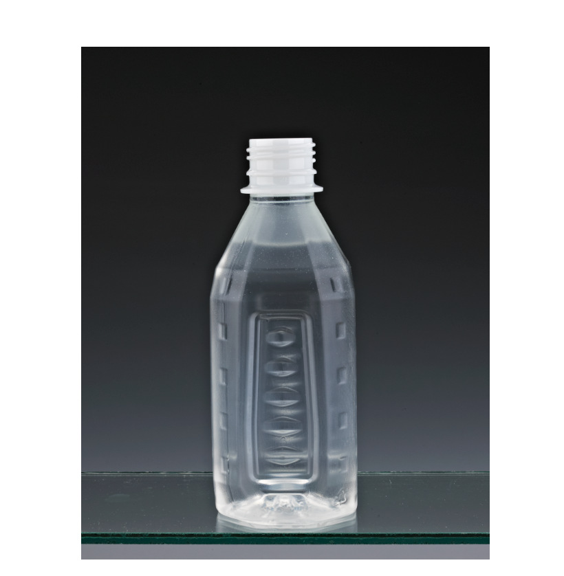 PET瓶耐高温热灌装瓶塑料饮料瓶 280ml 0.28L方瓶 476只/箱 配盖