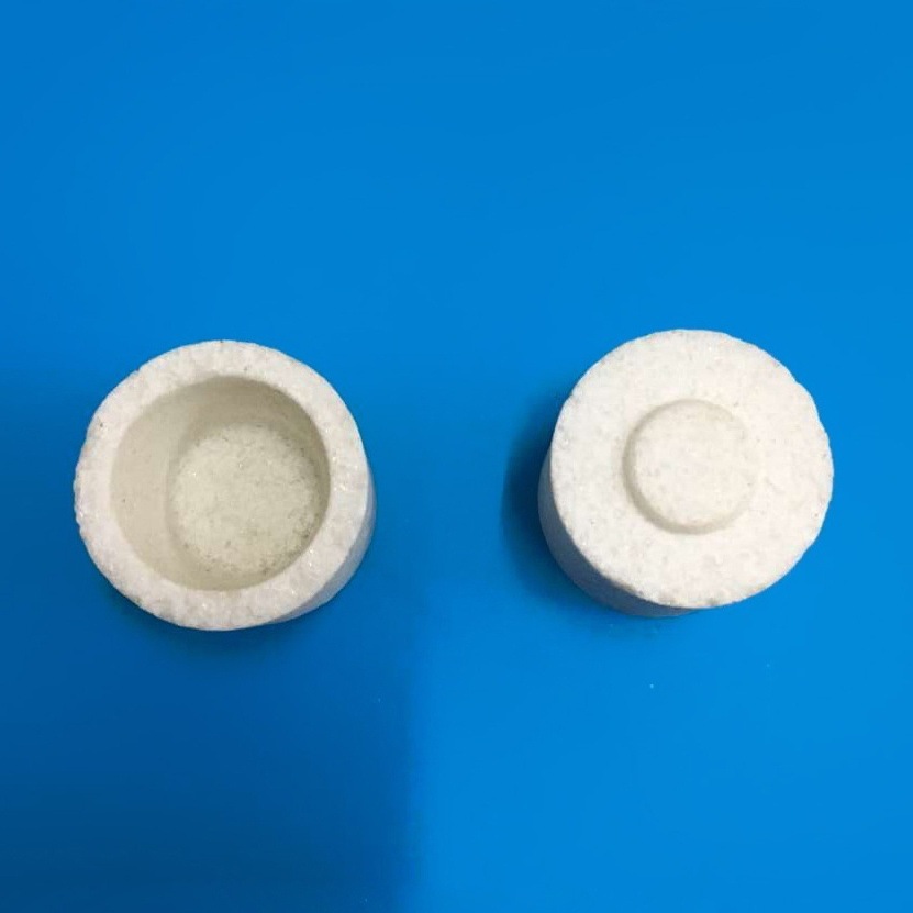 24*24和25*25mm红外超低碳硫分析专用坩埚