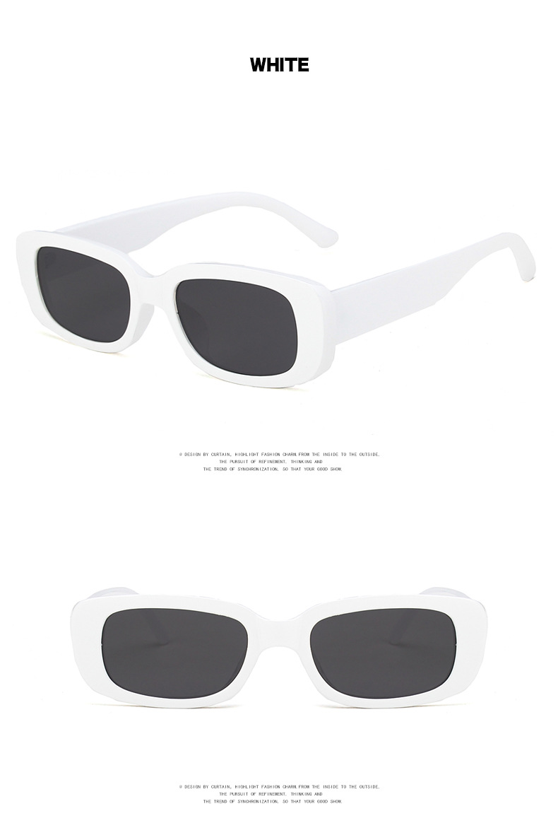 Elegant Hip-hop Retro Resin Square Full Frame Women's Sunglasses display picture 10