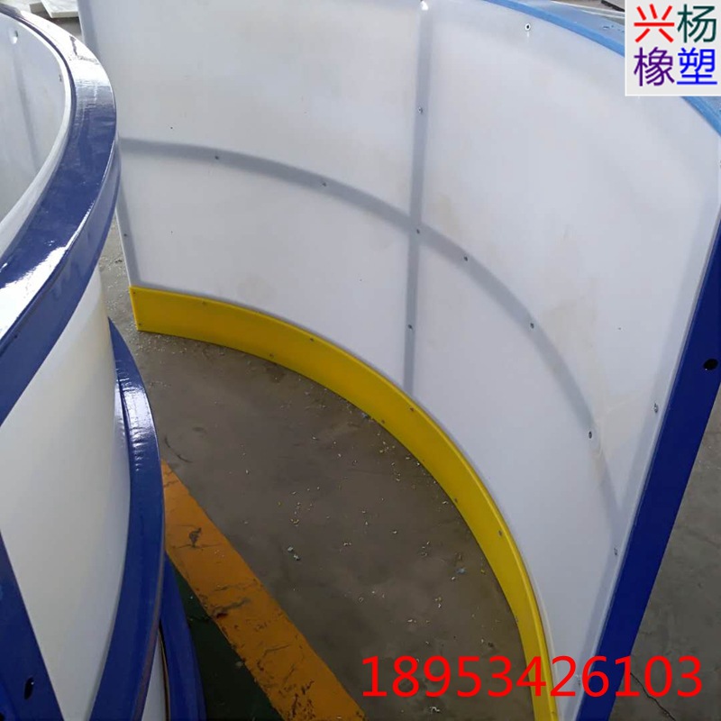 定制高分子聚乙烯仿真冰冰场赛道围栏 游乐场滑冰场围栏 围栏挡板