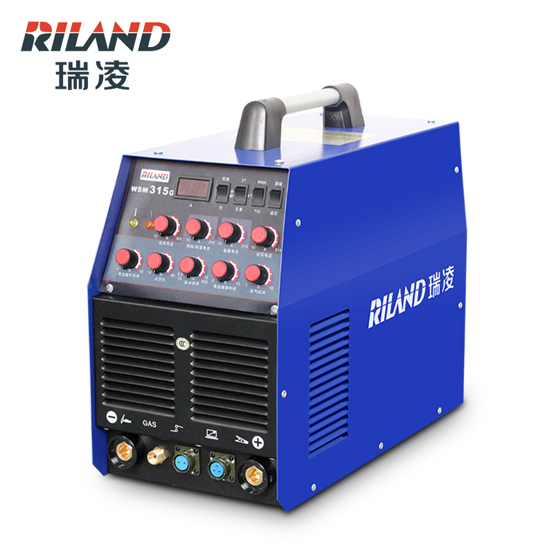 瑞凌氩弧焊机WSM-315G逆变直流脉冲氩弧电焊两用电焊机380V变频