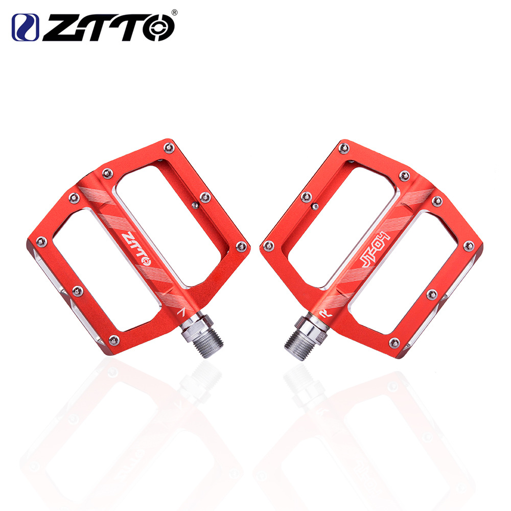Bicicleta de montaña ZTTO pedal de aleación de aluminio bicicleta de carretera pedal rodamiento pedal pelin accesorios de ciclismo