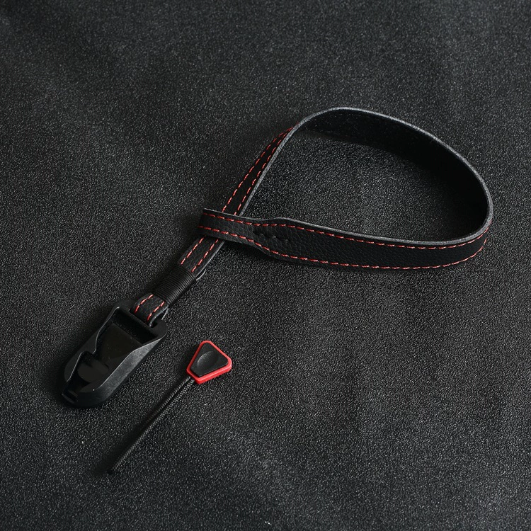Кожаный браслет на запястье для камеры (совместим с Sony, Canon S100) — ремешок на запястье с быстрой фиксацией