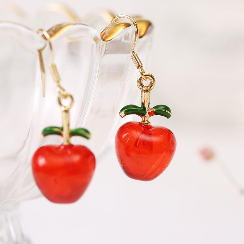 New Fashion 925 Silver Hook Simple Transparent Resin Earrings Acrylic Earrings display picture 4