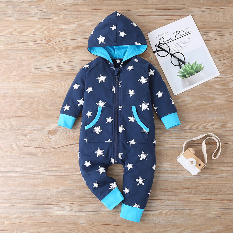 Hot Selling Fashion Baby Zipper One-piece Suit display picture 2