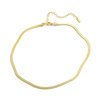 Necklace, brand golden chain for key bag  hip-hop style, European style, silver 925 sample, Korean style