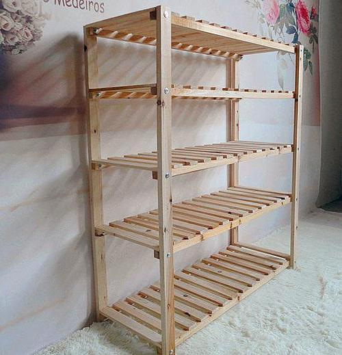 多層簡易防塵2020新款多層實木鞋架經濟型創意多層鞋架金屬置物架