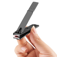 Wholesale checkered pattern 3 piece nail clipper set oblique nail clipper gift box set nail clipper manicure tool