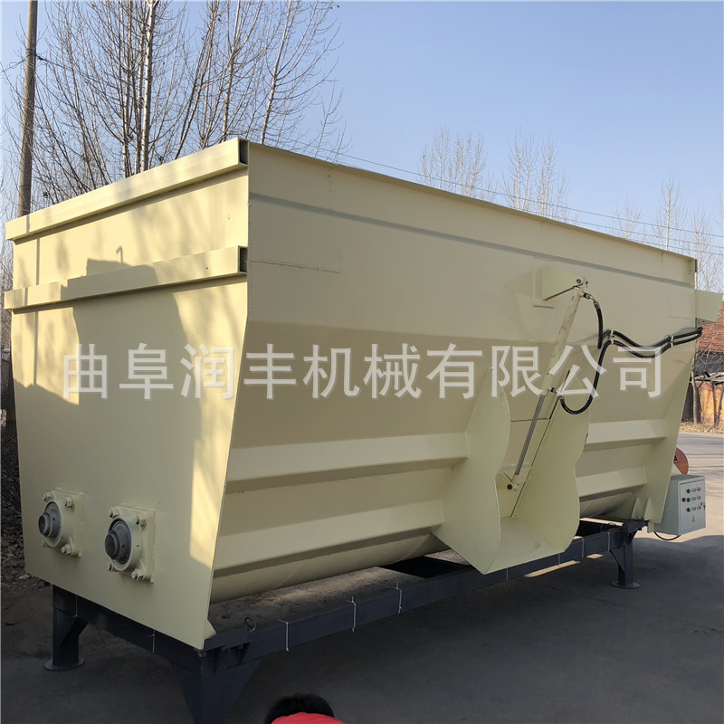 六盘水单人操作搅拌机 容量大牧场搅拌机
