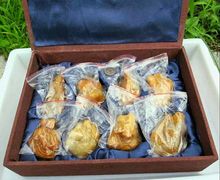 寿山石八仙老挝北部田黄石原石雕刻客厅摆件办公室送礼收藏配礼盒