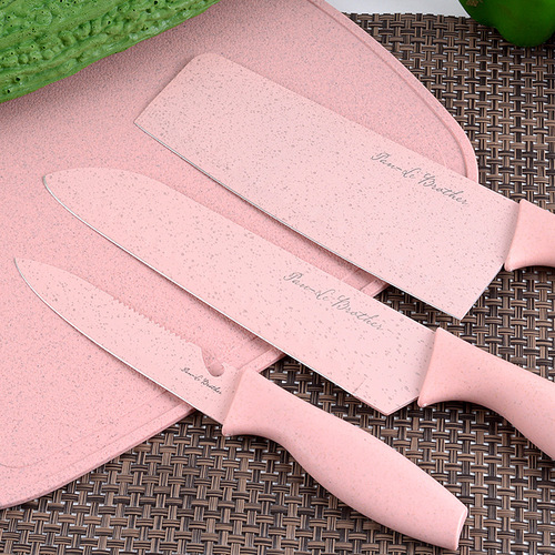 麦秸秆菜刀菜板套装婴儿宝宝辅食工具切菜刀砧板组合家用厨房刀具