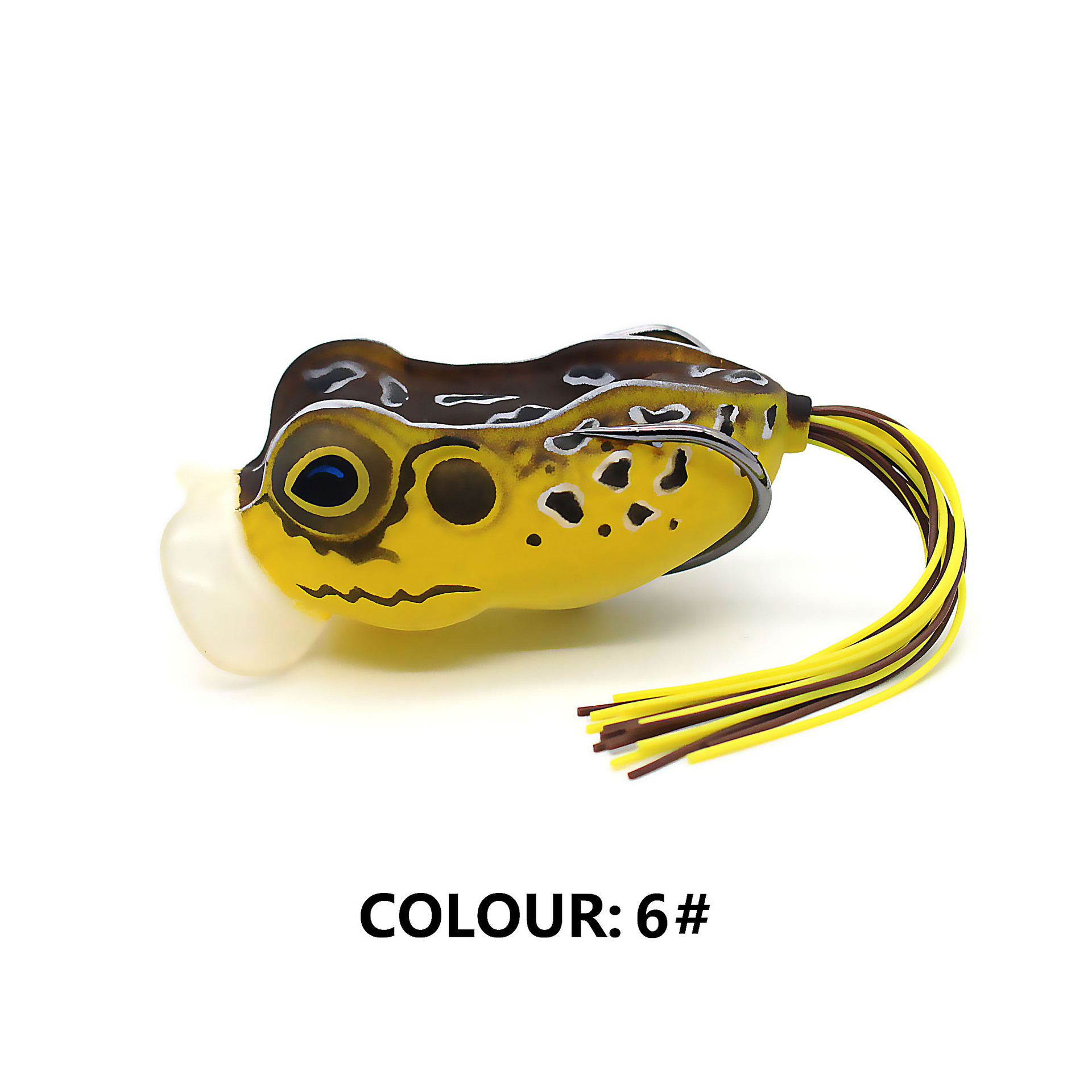 Floating Frogs Fishing Lures Soft Baits Fresh Water Bass Swimbait Tackle Gear