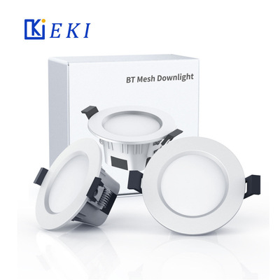 direct deal| LED Smart Down RGBW Bluetooth mobile phone Down lamp 5W Smart Bluetooth BT mesh Down lamp