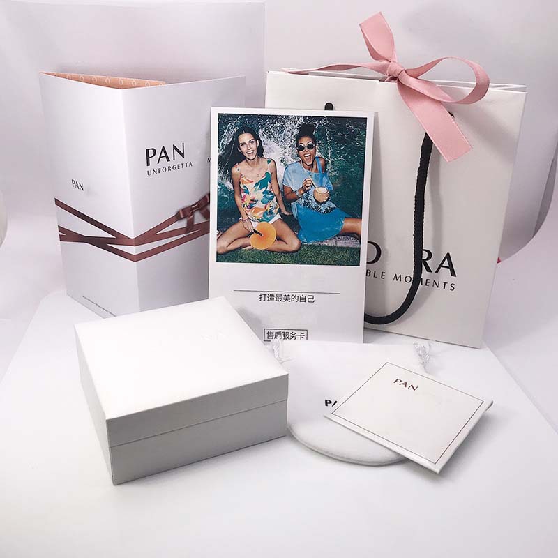 Pan home packaging bracelet box necklace box ring box five-piece jewelry gift box set wholesale a piece of hair