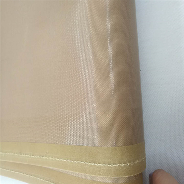 导条铁氟龙布带 耐高温输送带 江苏济通厂家按需定制生产 带导条