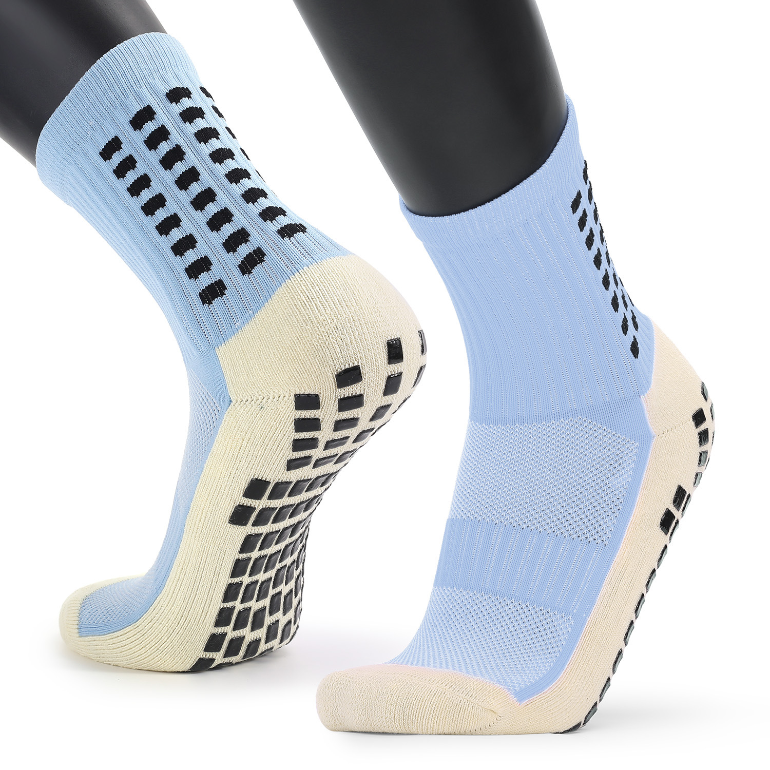 Womens Crew Socks Non Slid New Sports Mid Socks 