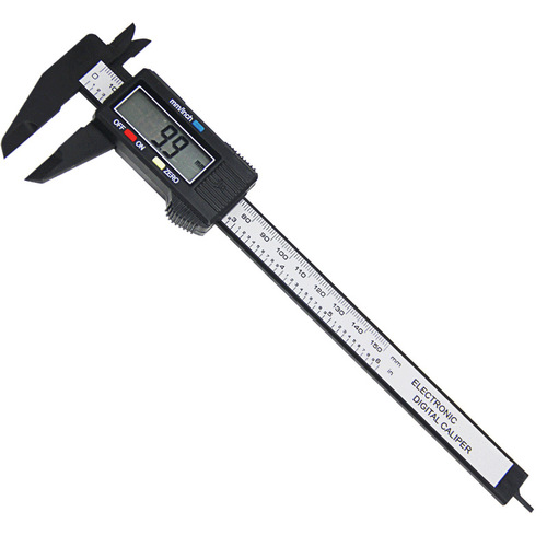 Shanwen electronic digital display vernier caliper 0-150-100mm all plastic digital caliper carbon fiber digital display caliper