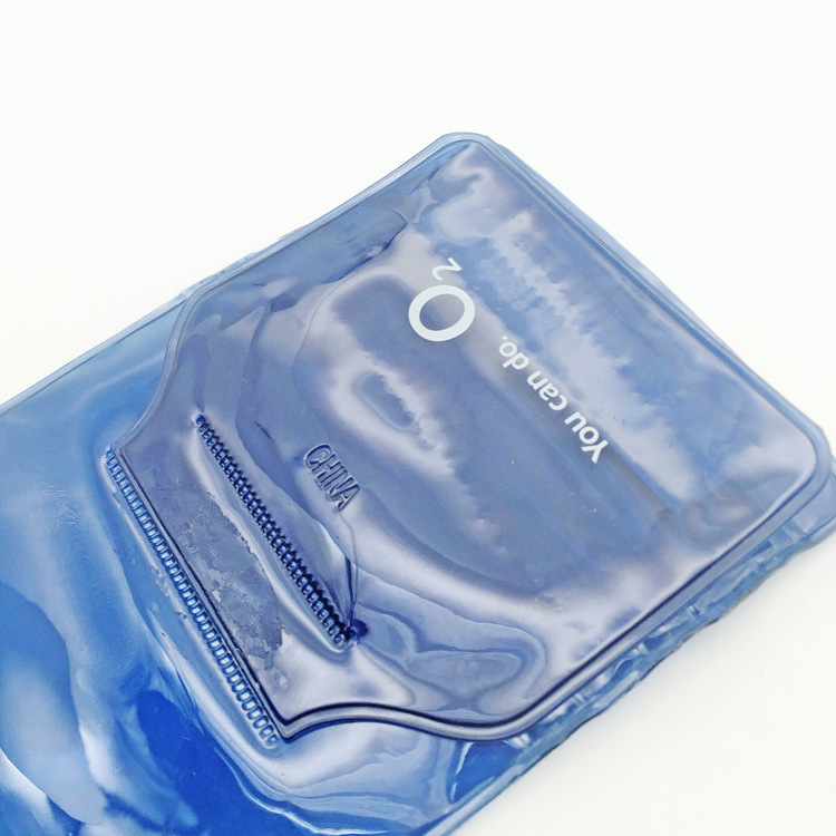 专产透明PVC手机防水袋 魔术贴防水手机套 手机挂脖袋外贸定