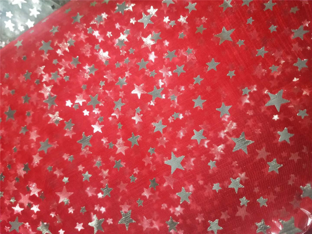 珍珠纱烫银 烫金珍珠纱 烫金闪光纱 烫金纱 烫银纱