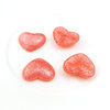 Japanese cute shiny resin heart-shaped heart shaped with accessories, earrings, hair accessory, handmade