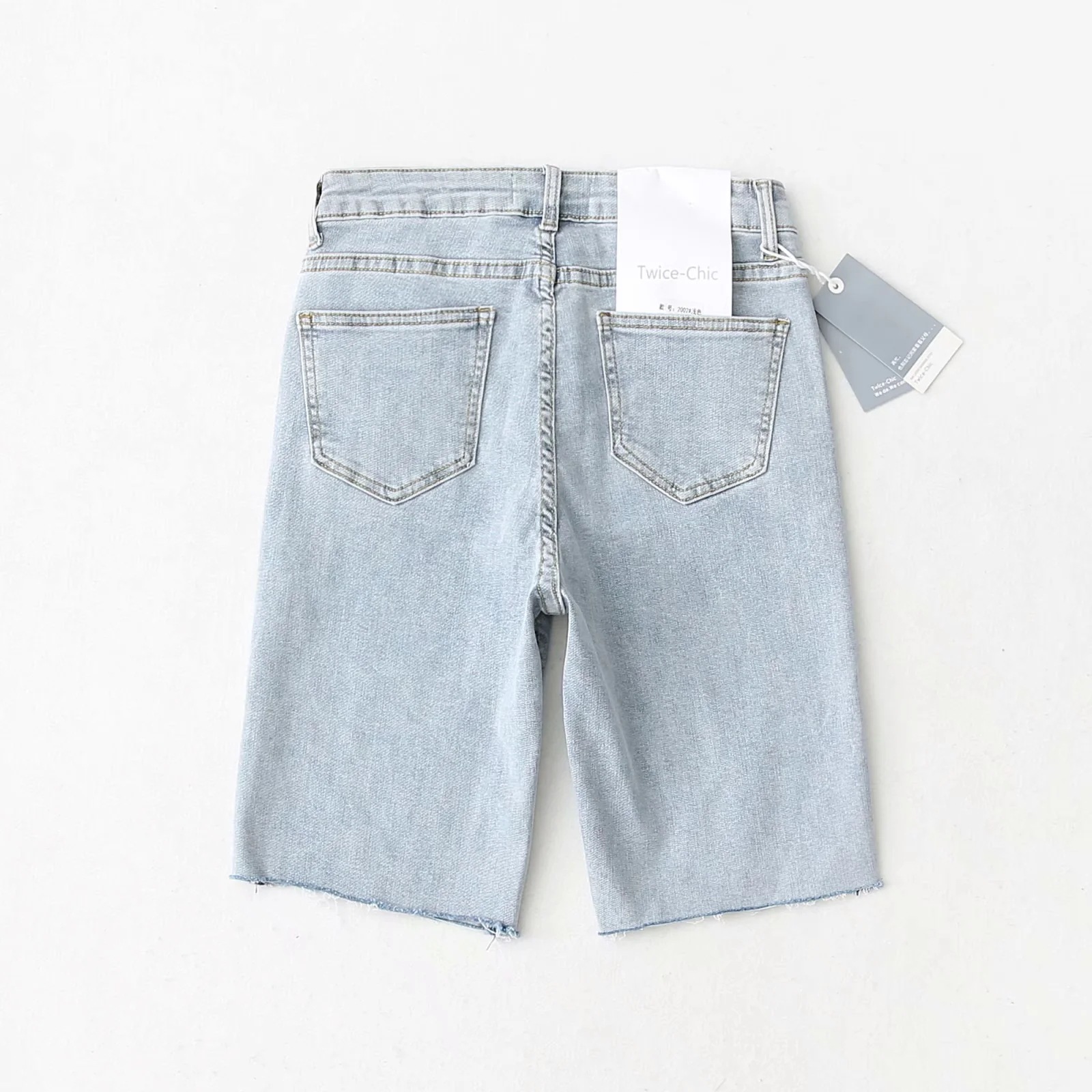 summer new stretch denim shorts nihaostyle clothing wholesale NSHS69166