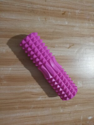 45cm*14cm狼牙棒按摩滚轴健身琅琊棒泡沫轴瑜伽柱 一件代发