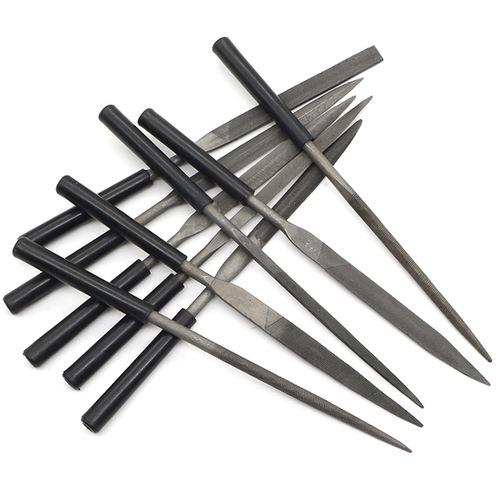 Tang's assorted files, set files, assorted files, steel files, plastic handle assorted files, model small files