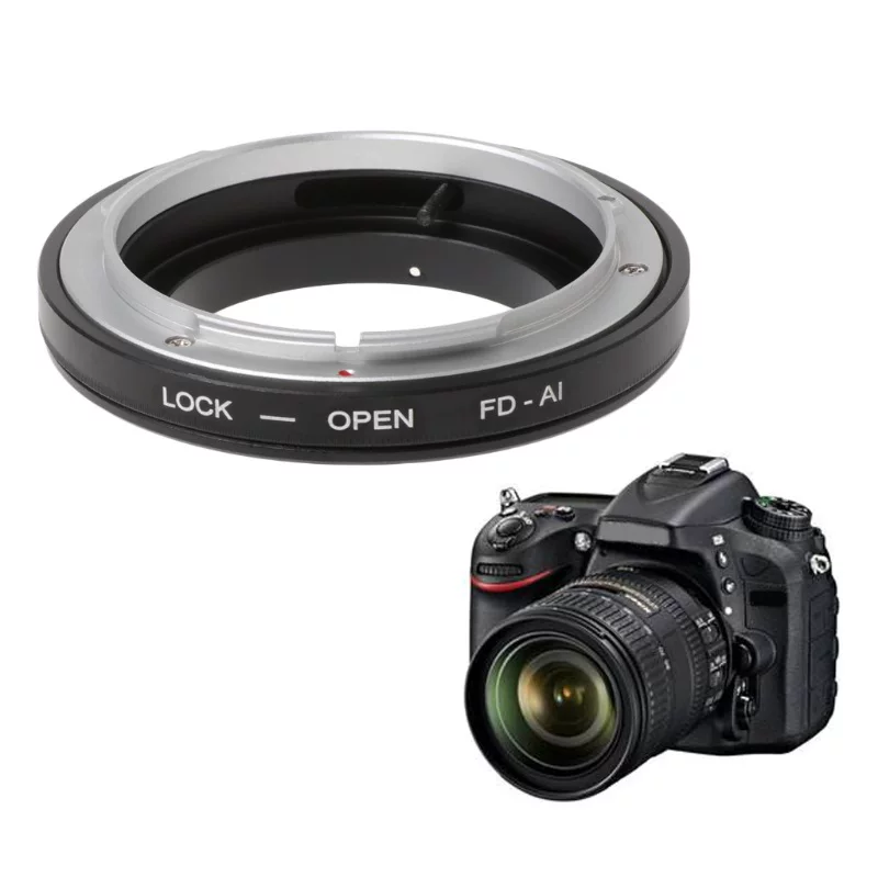 FD-AI переходное кольцо для соединения объектива Canon FD с корпусом Nikon SLR (микро, адаптер)
