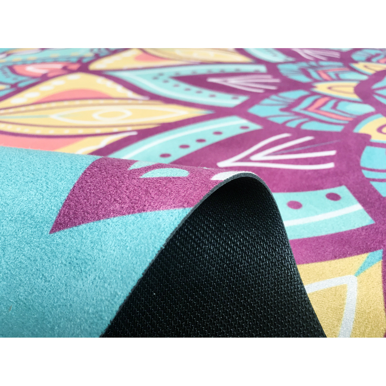 厂家直供麂皮绒瑜伽垫一件代发薄垫 瑜伽垫 出口跨境货源瑜伽垫