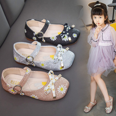 女童皮鞋2020新款时尚韩版公主鞋中大童软底宝宝学生儿童鞋单鞋子