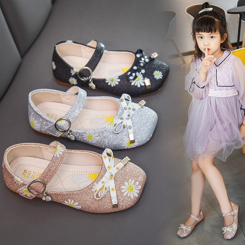 女童皮鞋2020新款时尚韩版公主鞋中大童软底宝宝学生儿童鞋单鞋子