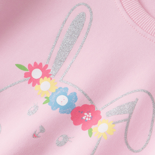 malwee girls sweatshirt new style fashionable baby children's autumn bottoming shirt trendy European and American children's clothing drop shipping