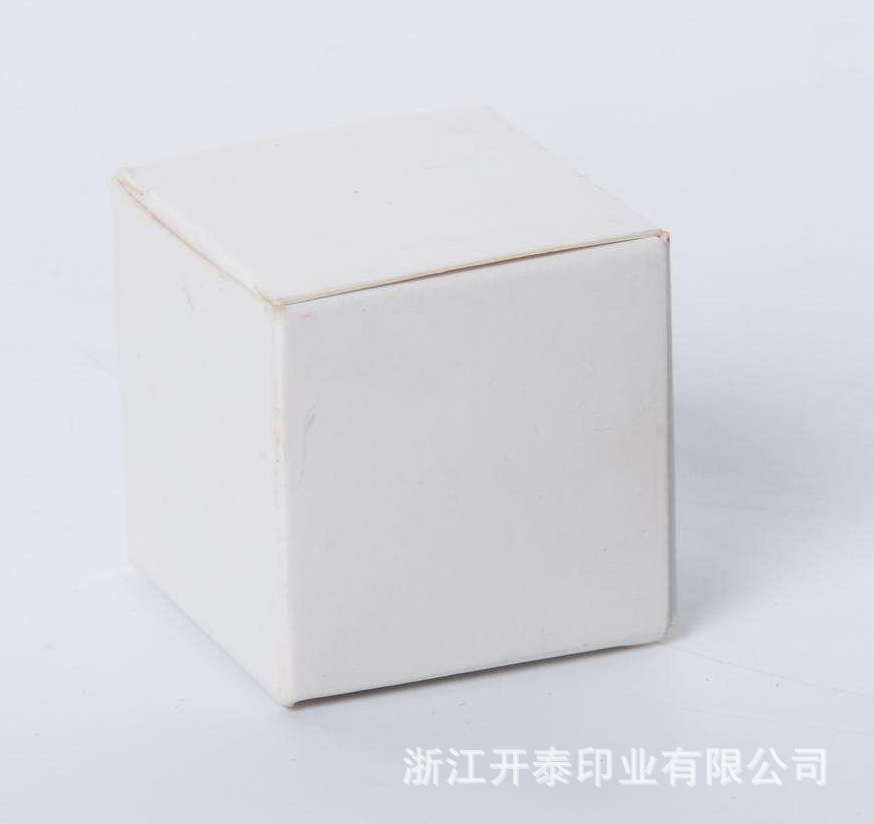 定做空白白卡纸盒大量优惠可订制彩色印刷图案任意尺寸logo图案